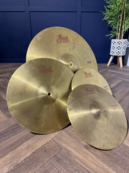 Pearl CX-200 Cymbal Set 20" 16" 14" / Drum Accessories #MX7