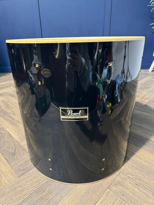 Pearl Export Floor Tom Drum Shell 16”x16” Bare Wood #NQ94