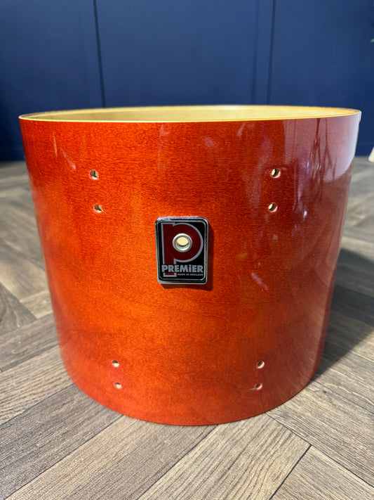 Premier Vitria Tom Drum Shell 14”x11” Bare Wood Project #NQ98