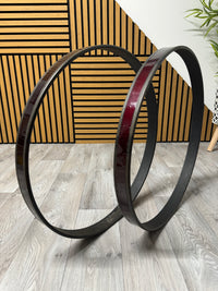 Pearl Maple Bass Drum 20” Wooden Hoops Rims Hardware / 70's #OF90