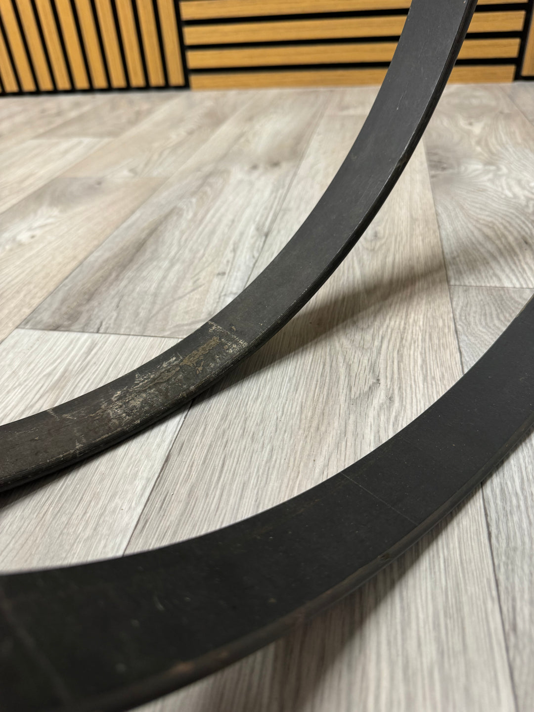 Pearl Maple Bass Drum 20” Wooden Hoops Rims Hardware / 70's #OF90