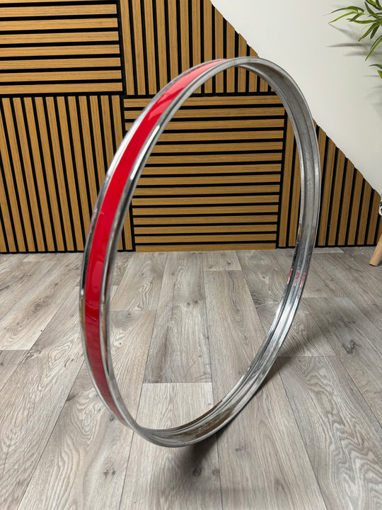 Pearl Bass Drum 22” Metal Hoop RimsHardware / Red #OF91