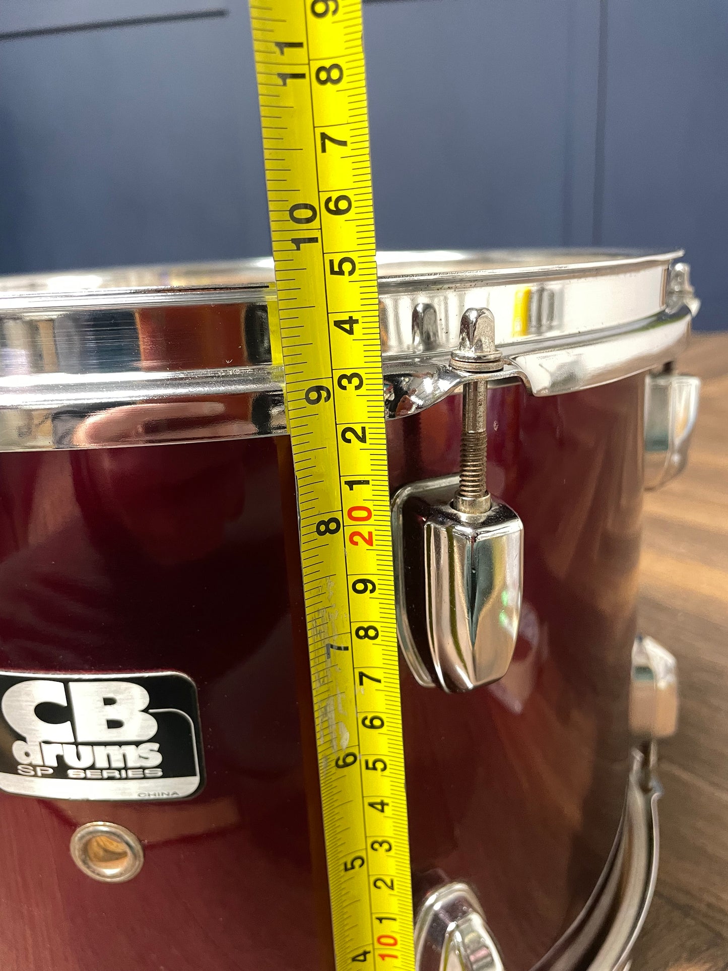 CB 12"x 9" Rack Tom Drum / Drum Hardware / Red #LC33