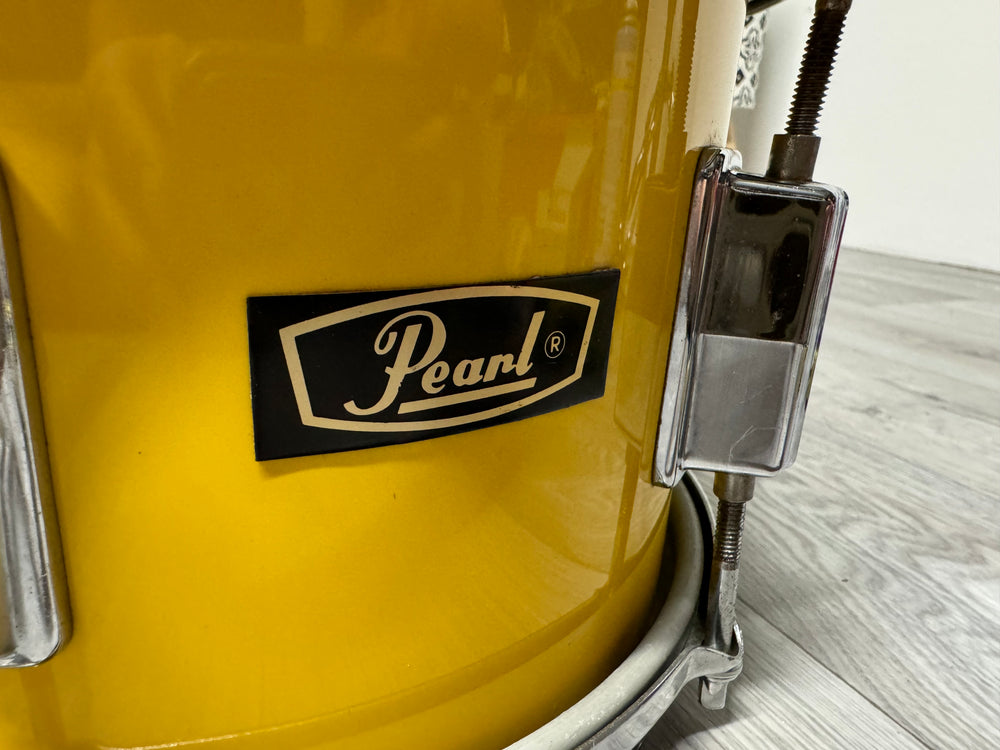 Pearl 70's 10"x 6.5" Rack Tom Drum / Drum Hardware / Yellow #OF93