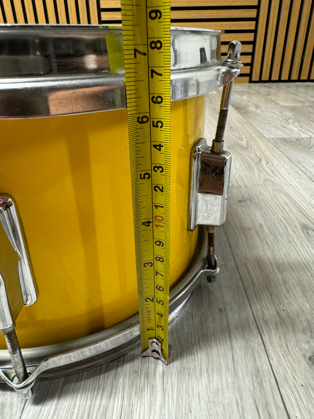 Pearl 70's 10"x 6.5" Rack Tom Drum / Drum Hardware / Yellow #OF93