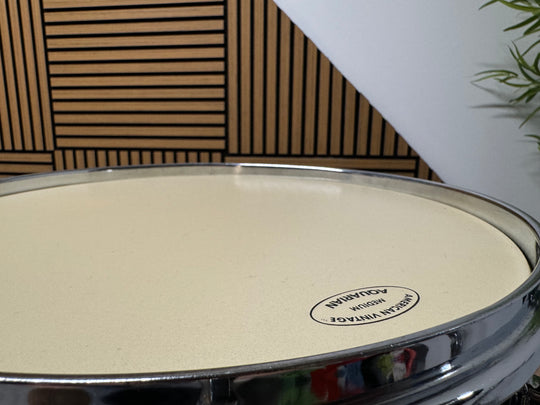 Pearl Maple 14” x 14” Floor Tom Drum / Red / 1970's #OF95