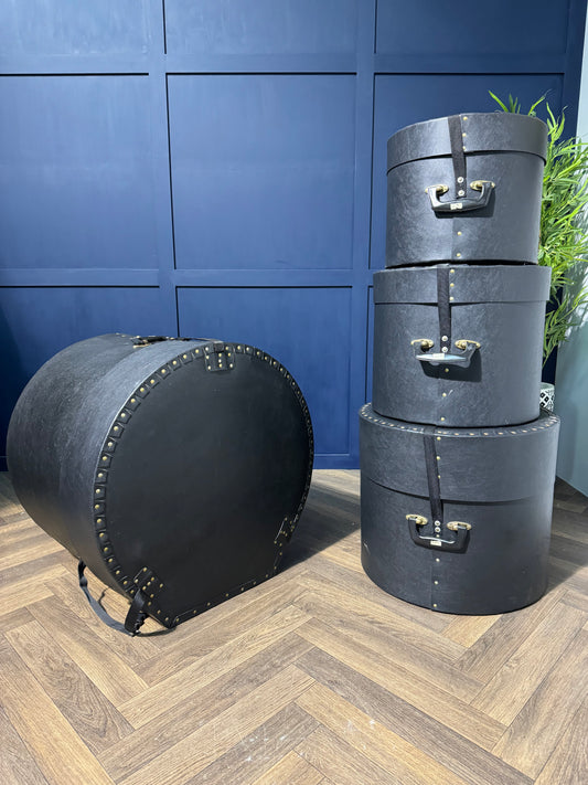 Le Blond Drum Hard Case Set x4 / Hard Drum Carry Cases #NQ105