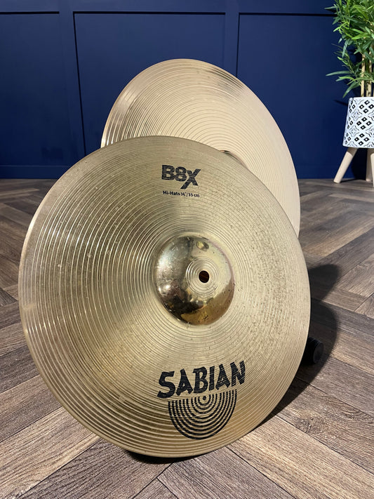 Sabian B8X Hi Hats 14”/35cm Cymbals (Pair) #KK19