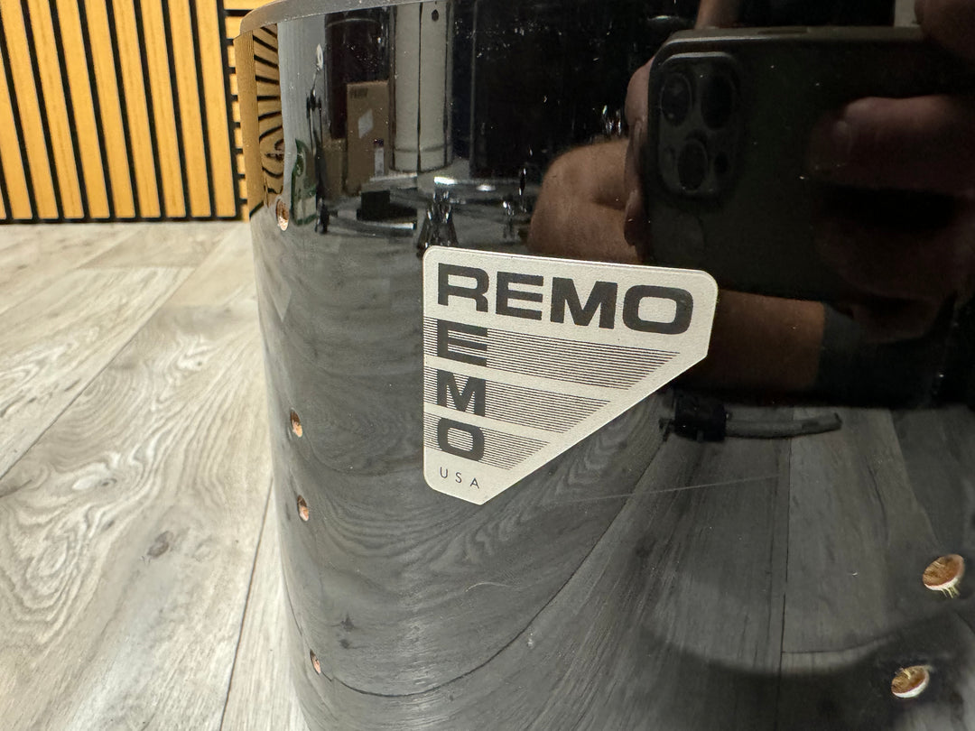 REMO Quadura Tom Drum Shell 10”x8” Bare Wood Project #OF98