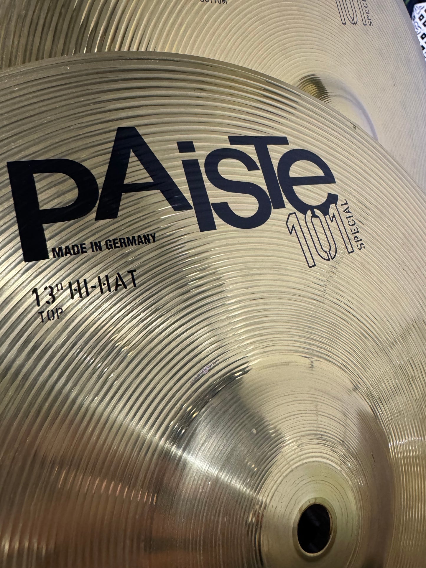 Paiste 101 Special Hi Hats 13”/33cm Cymbals (Pair) #MX42