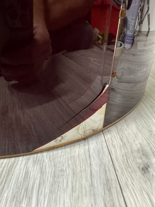 Pearl Maple Bass Drum Shell 20”x14” Bare Wood Project #OF102