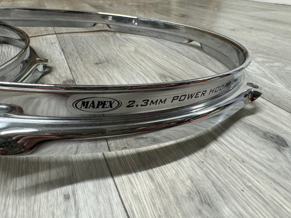 Mapex 2.3mm Power Hoops Tom Drum 12" 6-Lug Hardware #OG1