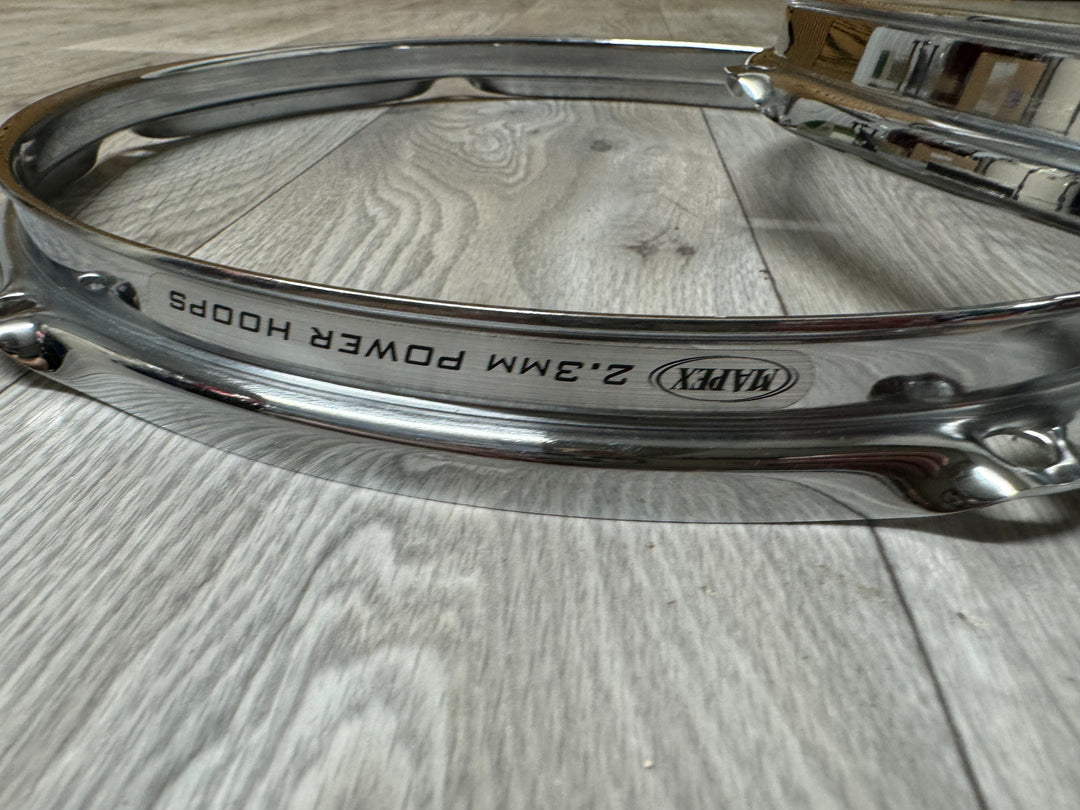 Mapex 2.3mm Power Hoops Tom Drum 12" 6-Lug Hardware #OG1