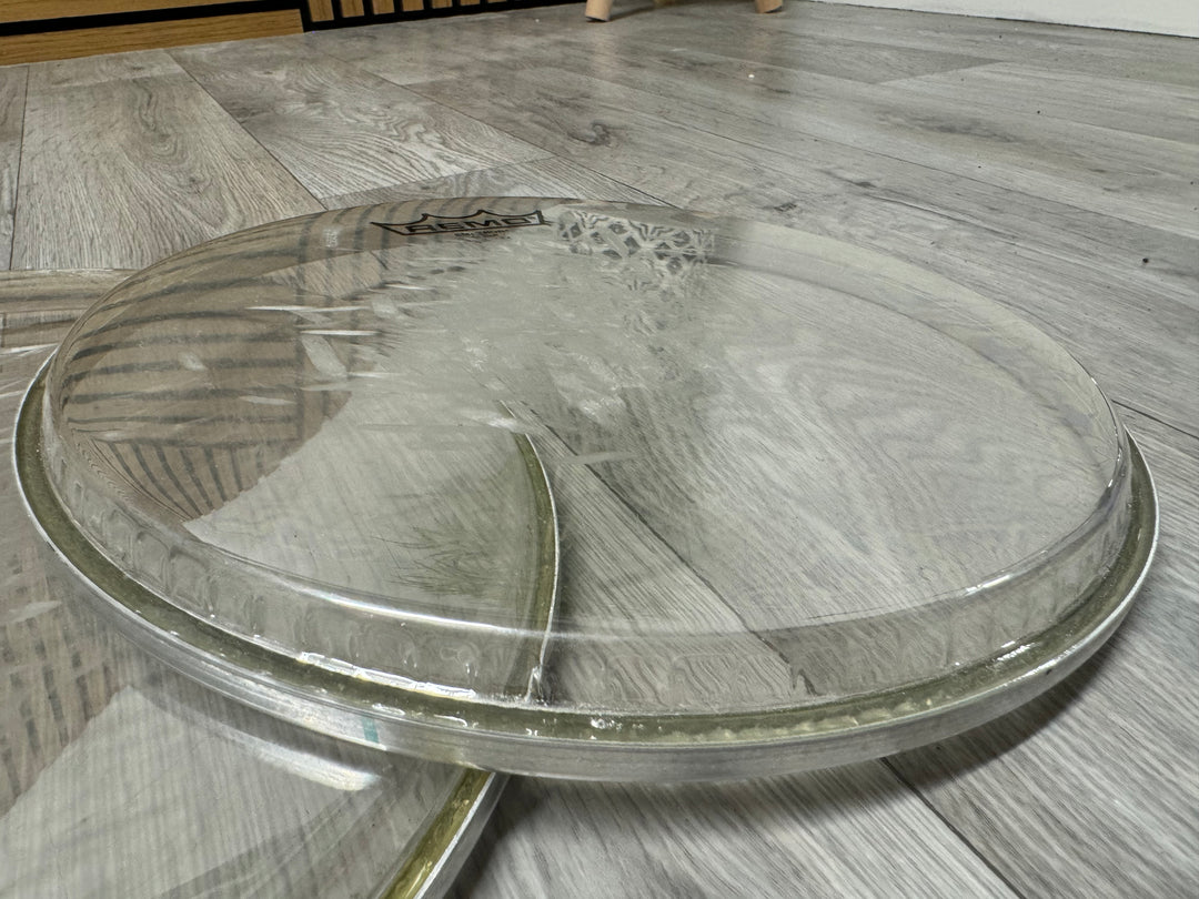 Remo Emperor Clear Tom Fusion Size Drum Heads Skins Set Of 3 #OG4