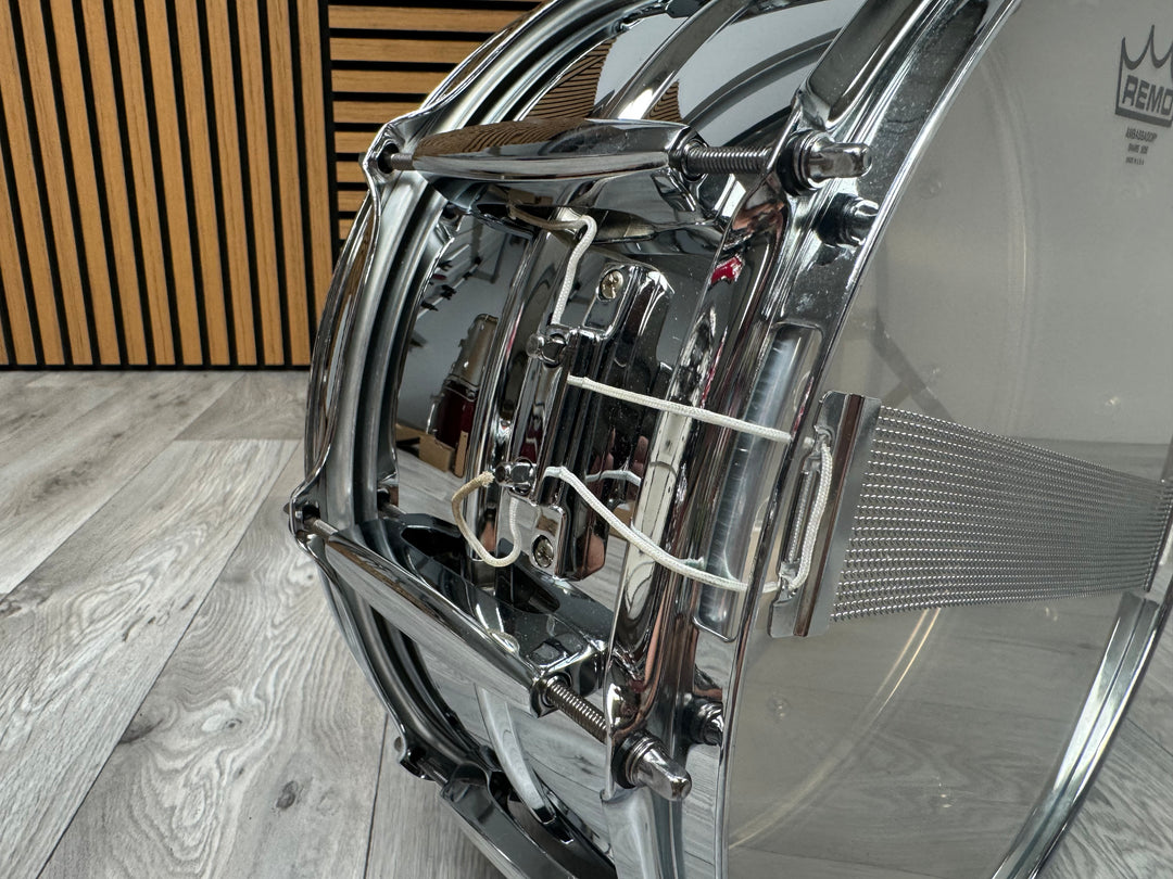 Worldmax 14” x 6.5” Snare Drum / 10-Lug / Chromed Beaded Steel Shell #OG8