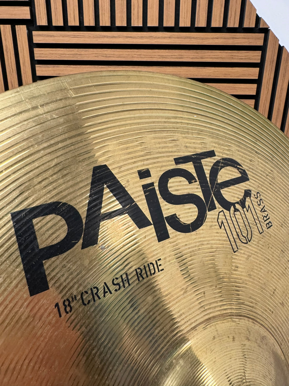 Paiste 101 Brass Crash 18”/45cm Cymbal / Accessory #WK22