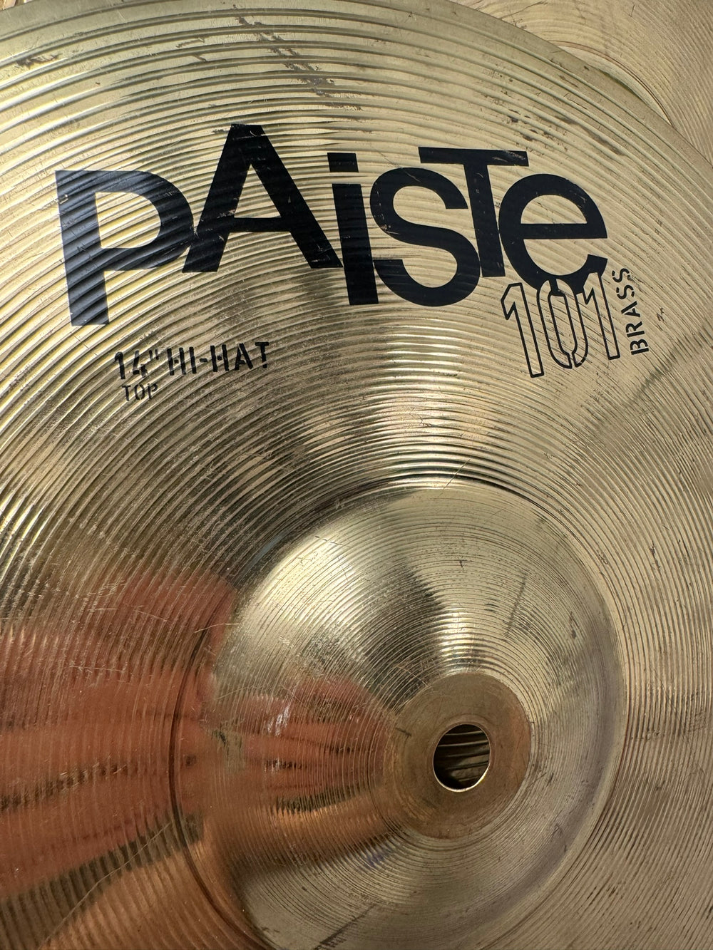 Paiste 101 Brass Hi Hats 14"/35cm Cymbals (Pair) #WK30