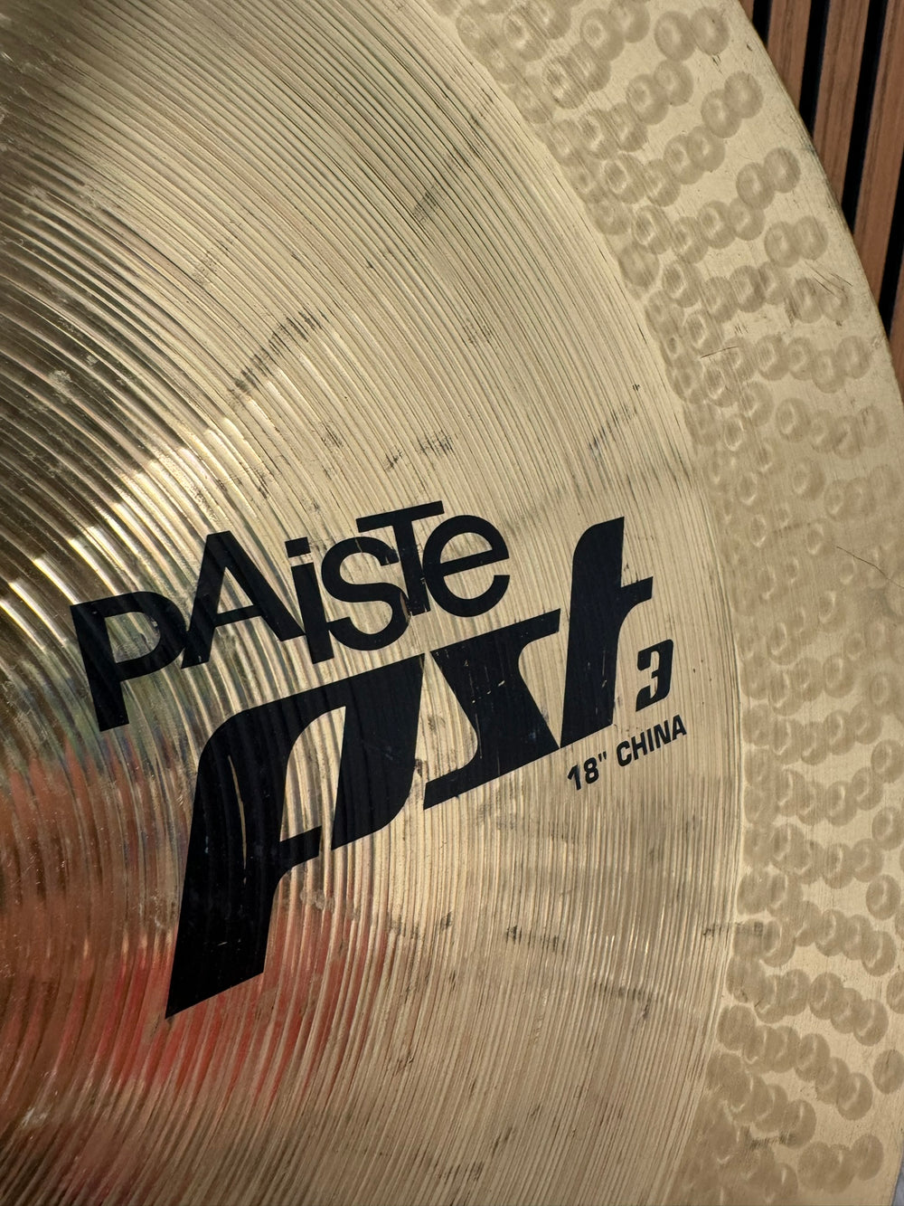 Paiste PST3 China Cymbal 18”/45cm / Drum Accessory #WK31