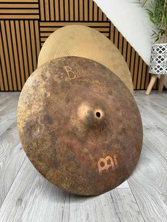 Meinl Byzance Sand Benny Greb 14”/36cm Hi Hat Cymbals (Pair) / Vintage #OG15