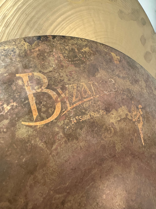 Meinl Byzance Sand Benny Greb 14”/36cm Hi Hat Cymbals (Pair) / Vintage #OG15