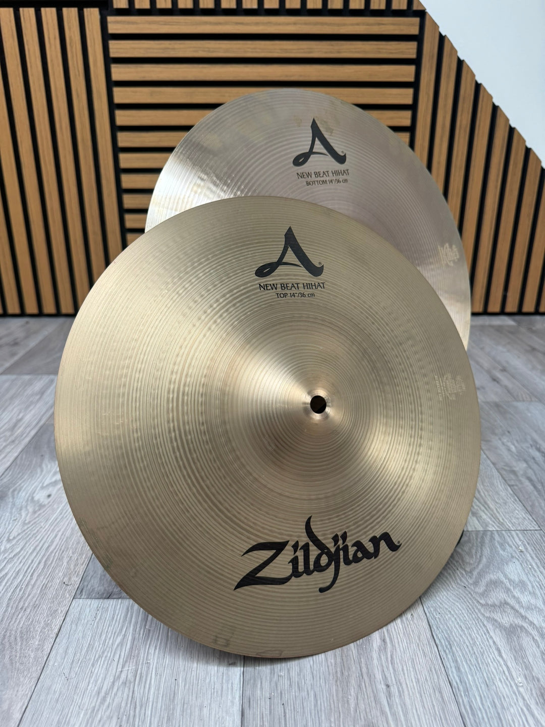 Zildjian A New Beat Hi Hats 14"/35cm Cymbals (Pair) #WF34