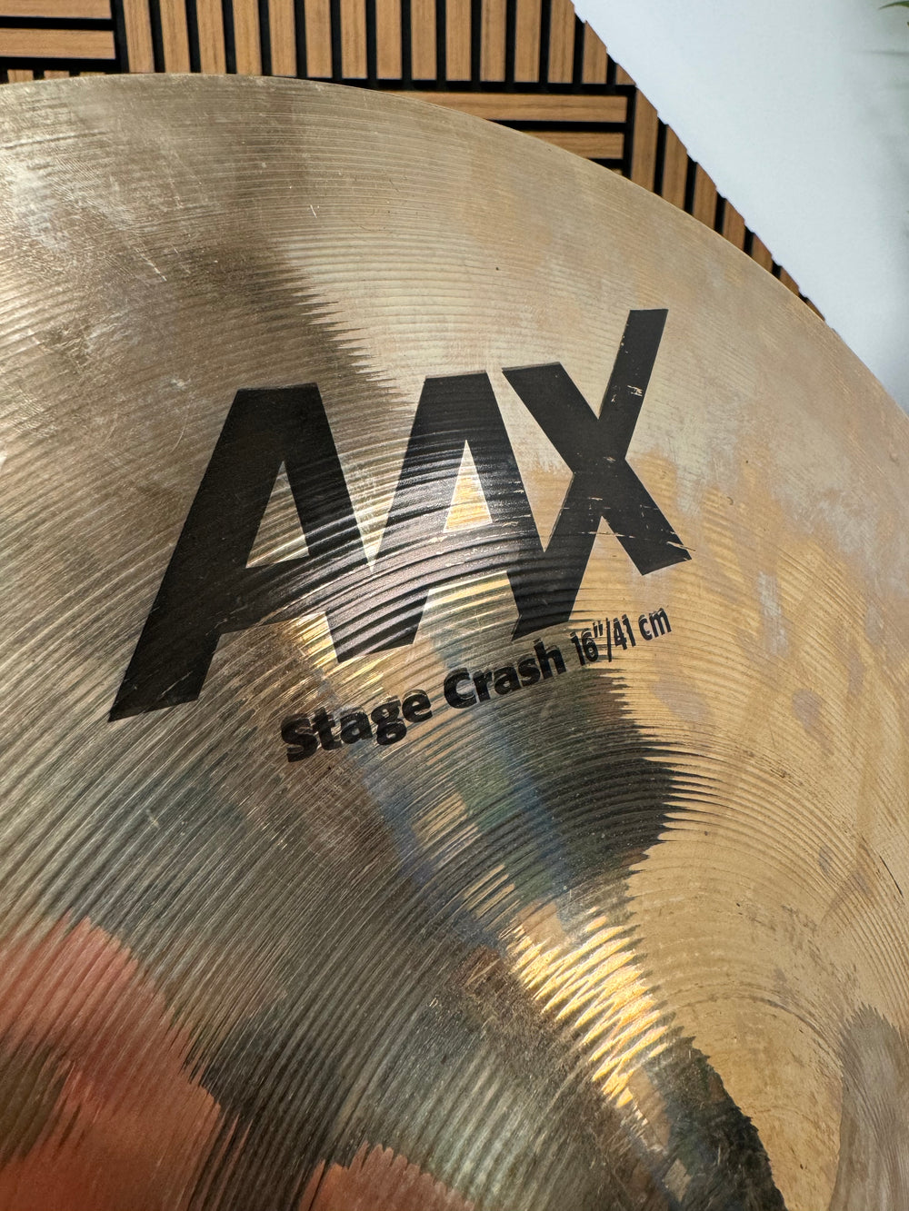 Sabian AAX Stage Crash 16"/41cm Cymbal / Accessory #OG17