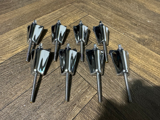 TAMA Bass Drum Tension Rods & Claws Drum Hardware/Spares x8 #NS22