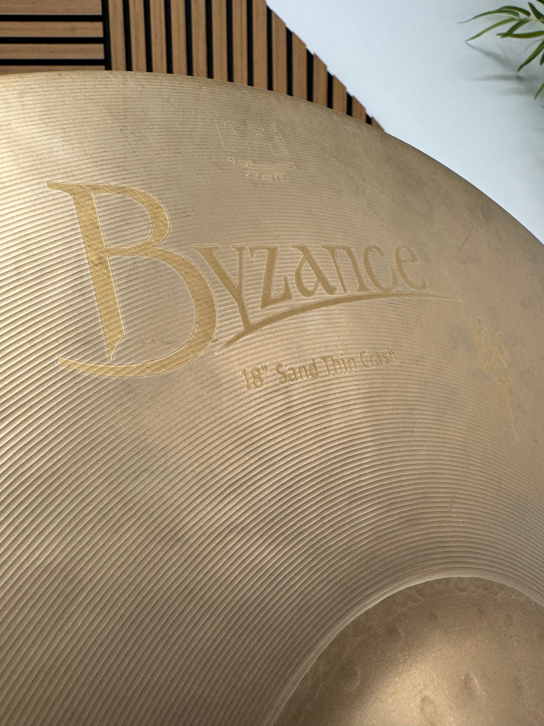 Meinl Byzance Sand Thin Crash 18"/45cm Cymbal / Benny Greb Vintage #OG19