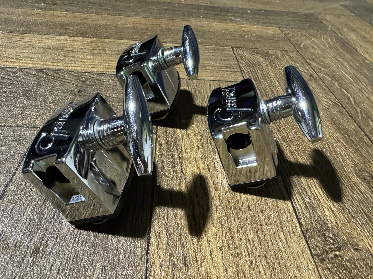 Gretsch Floor Tom Drum Leg Holders Hardware Mounts x3 #MX84