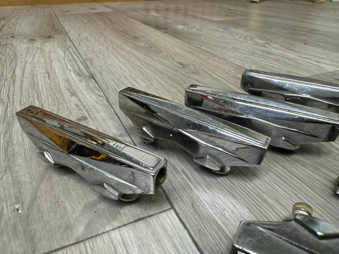 Vintage Dallas President Snare Drum Lugs Hardware x8 #VR122