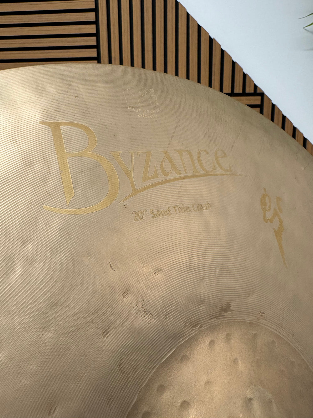 Meinl Byzance Sand Thin Crash 20"/51cm Cymbal / Benny Greb Vintage #OG28