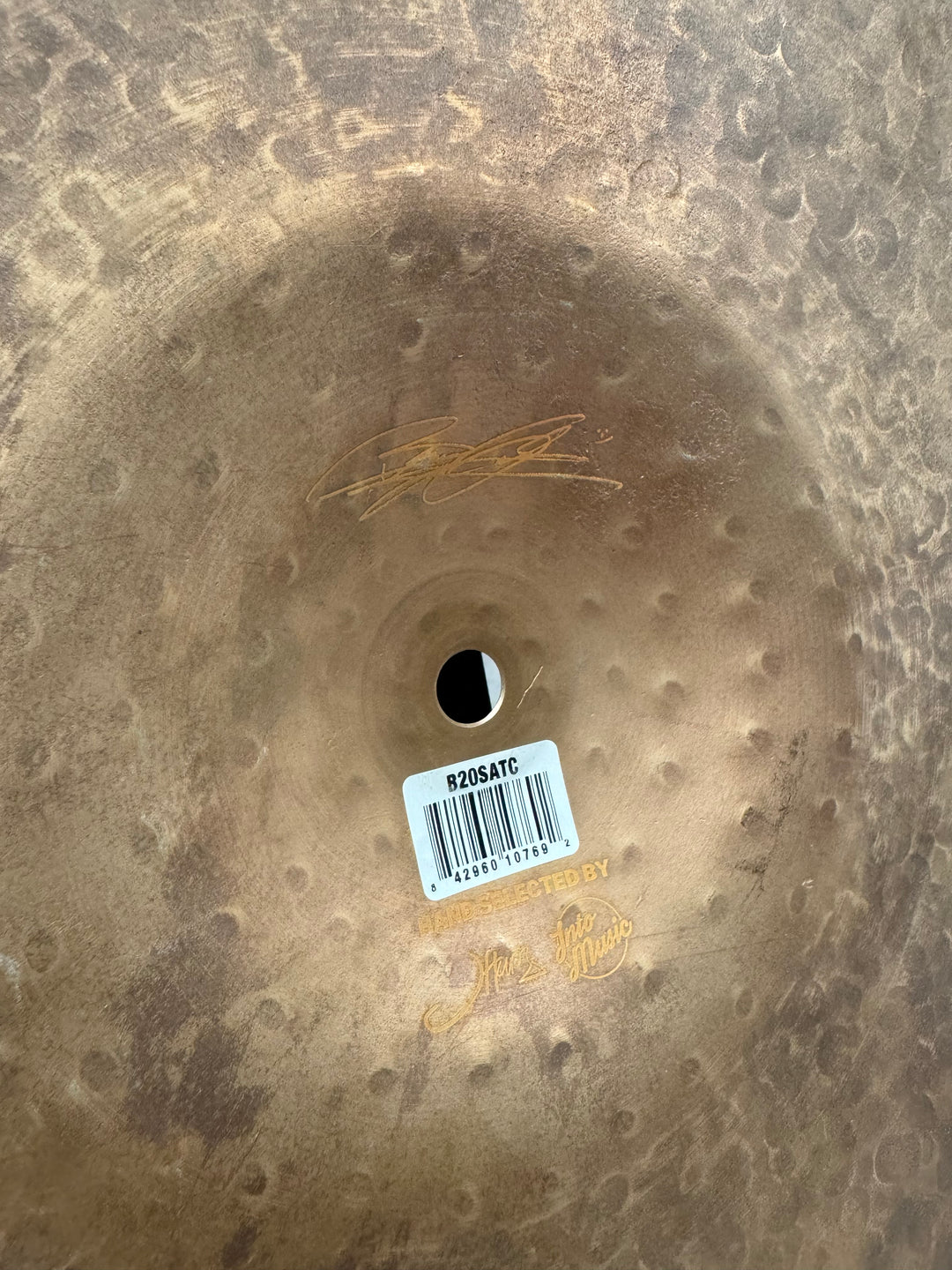 Meinl Byzance Sand Thin Crash 20"/51cm Cymbal / Benny Greb Vintage #OG28