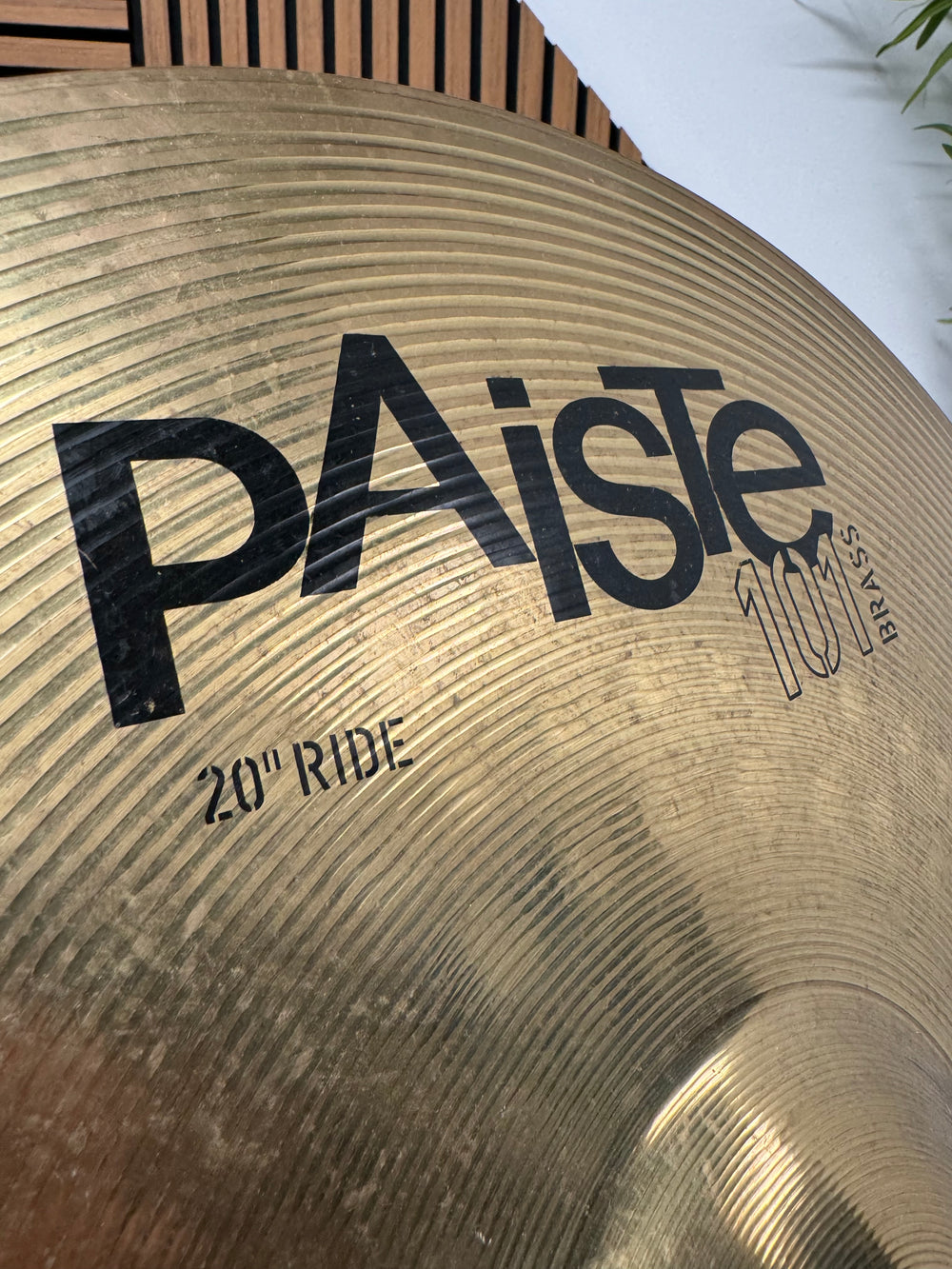 Paiste 101 Brass Ride 20"/51cm Cymbal #OG29