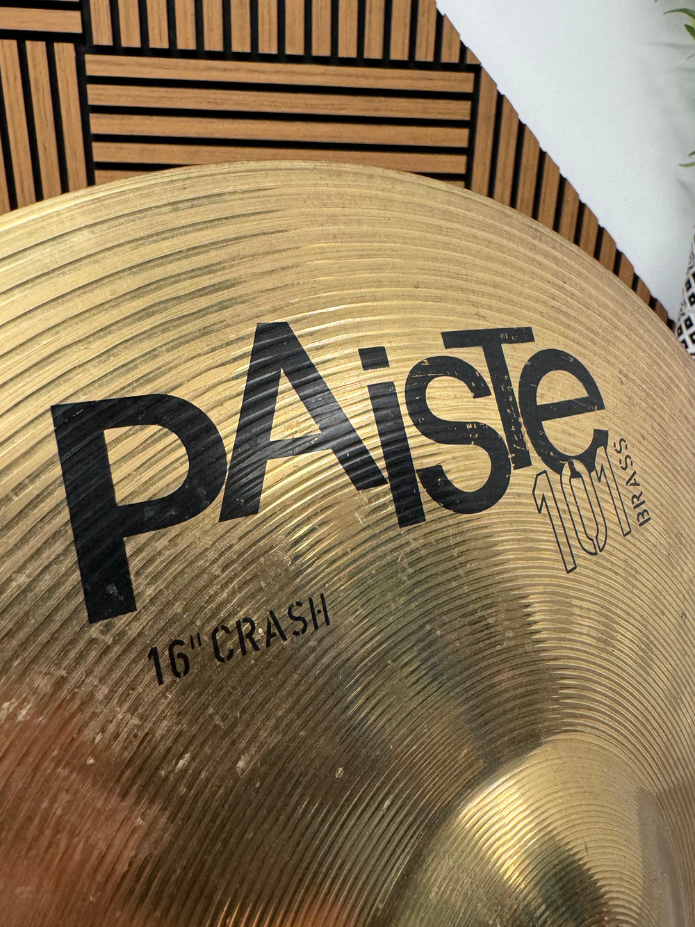 Paiste 101 Brass Crash 16"/40cm Cymbal / Accessory #OG30