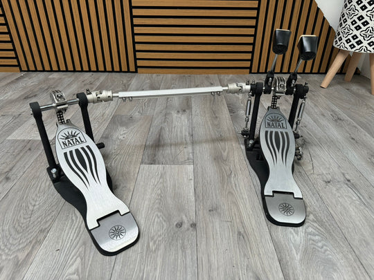 Natal Pro Series Double Bass Drum Pedal / Kick Pedal / Hardware #WK49
