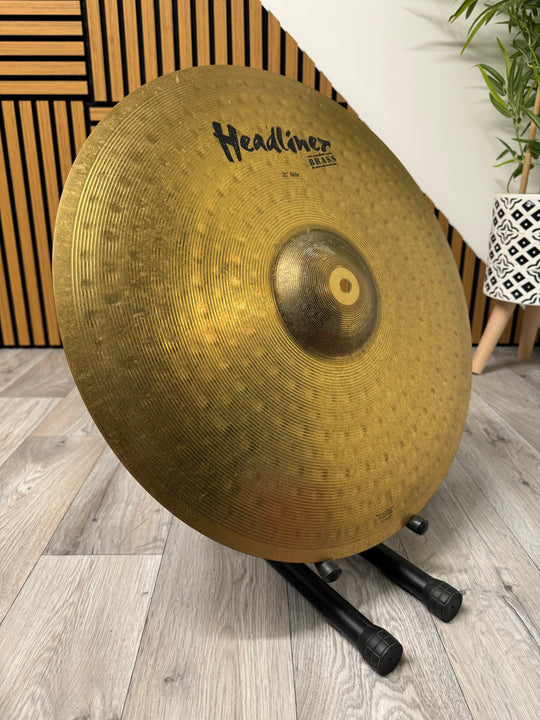 Meinl Headliner Brass Ride 20”/51cm Ride Cymbal Drum #OX5