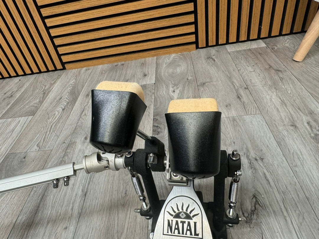Natal Pro Series Double Bass Drum Pedal / Kick Pedal / Hardware #WK49