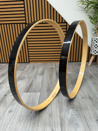 Mapex Birch Bass Drum 20” Wooden Hoops Rims Hardware #OG37