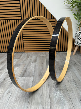 Mapex Birch Bass Drum 20” Wooden Hoops Rims Hardware #OG37