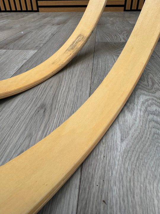 Mapex Birch Bass Drum 20” Wooden Hoops Rims Hardware #OG37