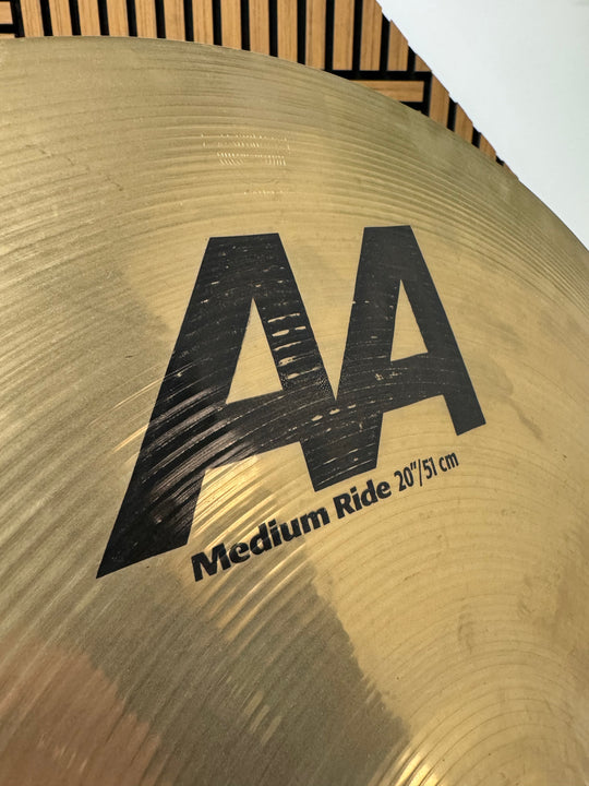 Sabian AA Medium Ride 20”/51cm Ride Cymbal #OX11