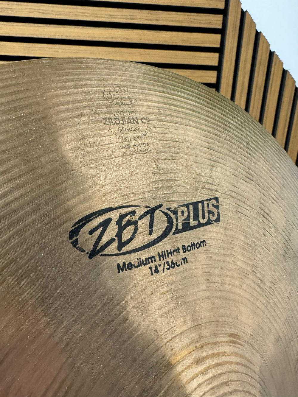 Zildjian ZBT 14"/35cm Hi Hat Bottom Cymbal #OA75
