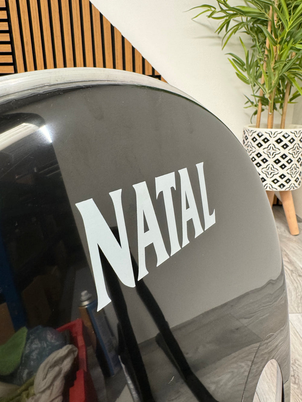 Natal Resonant Bass 20" Drum Head / Black #OG41