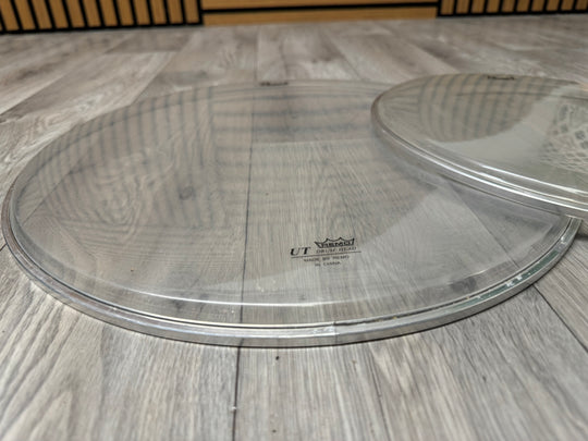 Tom Drum Heads Set Of 3 / Pearl by Remo UT / Rock Fusion Size Heads #OX15