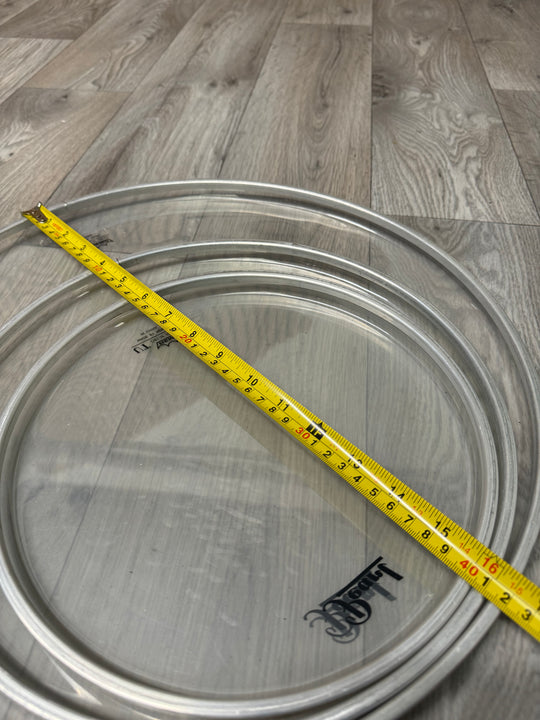 Tom Drum Heads Set Of 3 / Pearl by Remo UT / Rock Fusion Size Heads #OX15