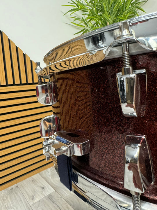 Yamaha Rydeen Snare Drum 14” x 5.5” / 8-Lug / Red Sparkle #WK55