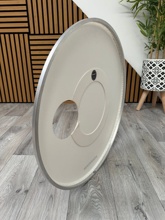 Aquarian Resonant Bass 20" Drum Head / White #OG44
