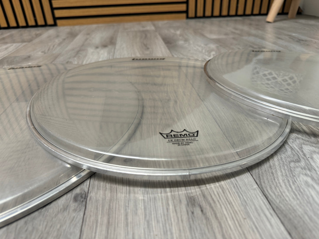 Ludwig by Remo Tom Drum Heads Set Of 3 / Rock Size #OX17