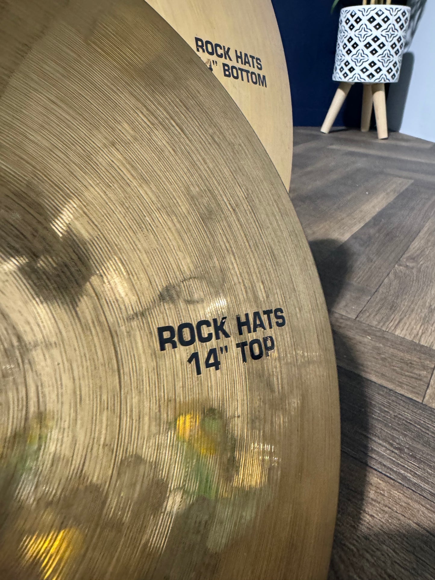 Paiste Alpha Rock Hi Hats 14”/35cm Cymbals (Pair) #MY7