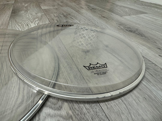 PDP by Remo Tom Drum Heads Set Of 3 / 13" 12" 10" #OX18